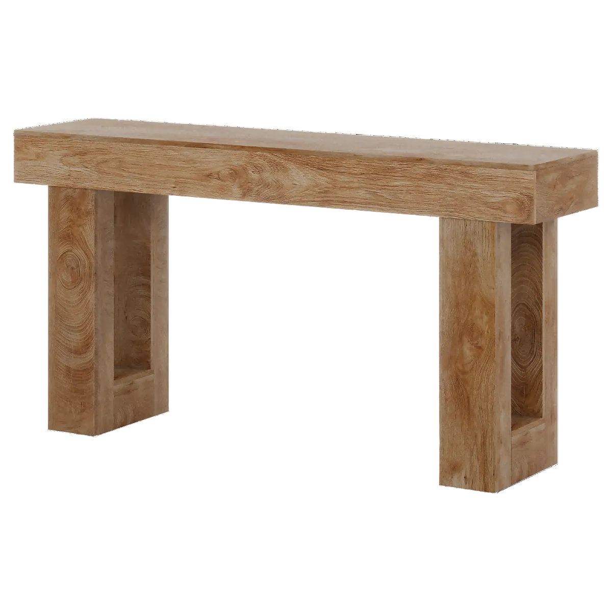 160 cm Konsolentisch, Bauernhaus Sofatisch Eingangstisch