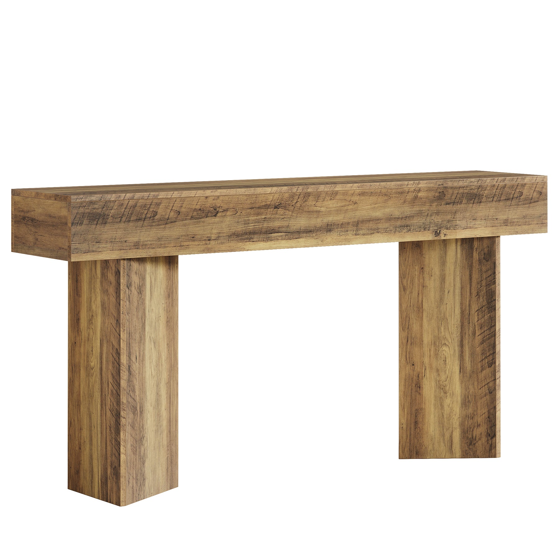 Langer Konsolentisch 160 cm, schmaler Akzenttisch hinter der Couch