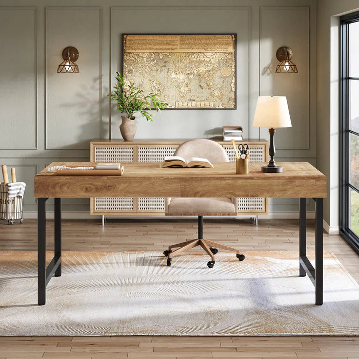 140 cm Bürotisch, einfacher Computertisch für das Home Office