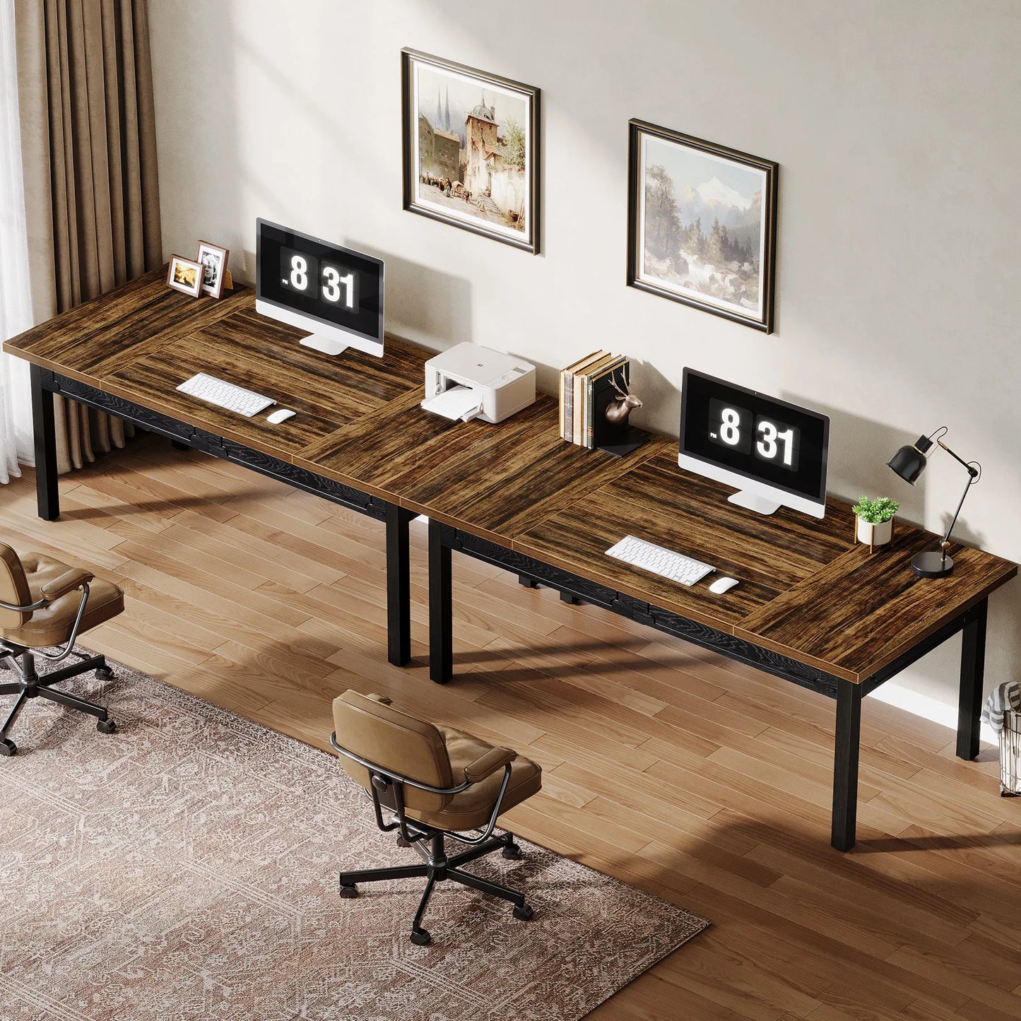 160cm Chefschreibtisch, moderner Computertisch, Büroschreibtisch