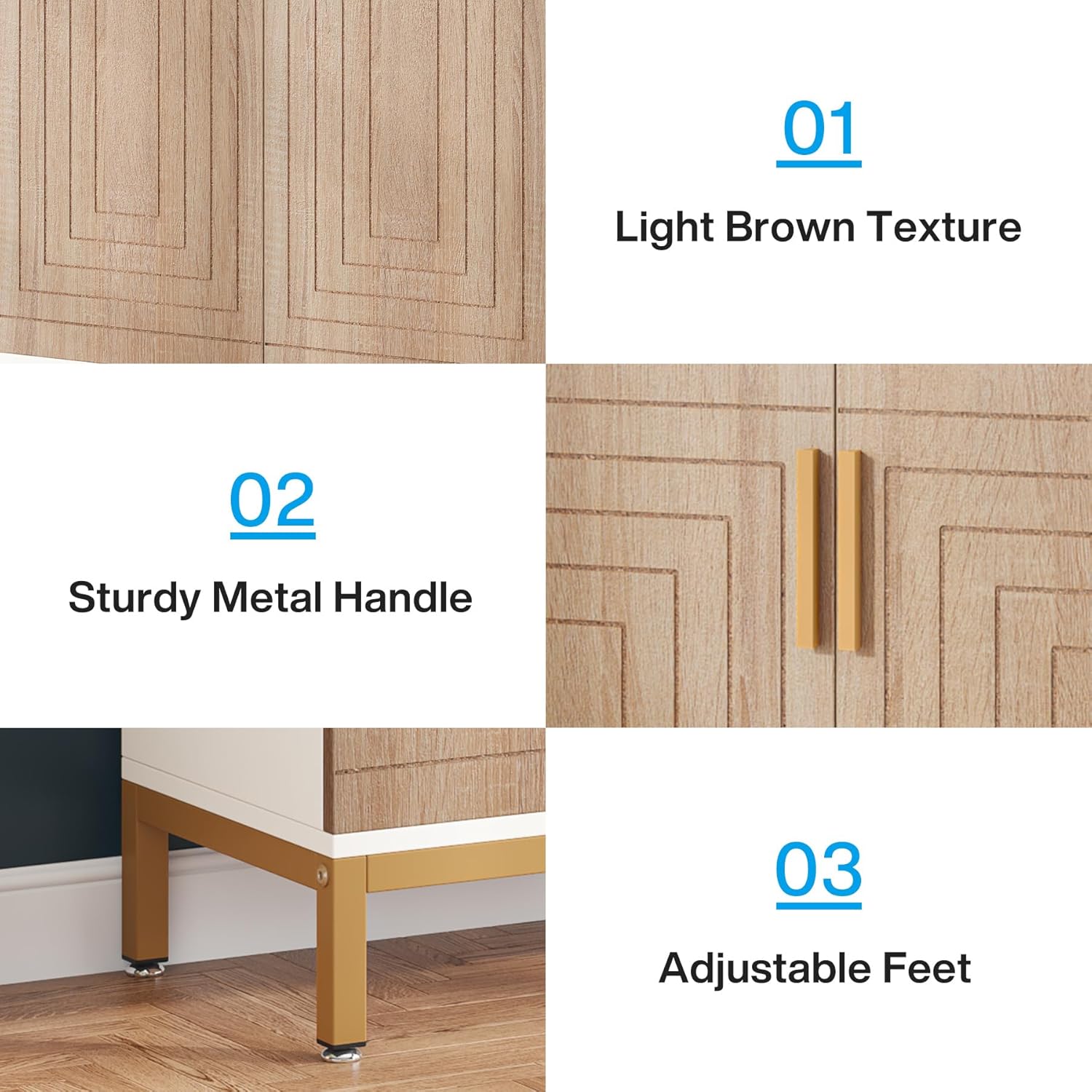 Schuhregal mit 5-stufigen Regalen, Moderne Schuhaufbewahrung für Wohnzimmer