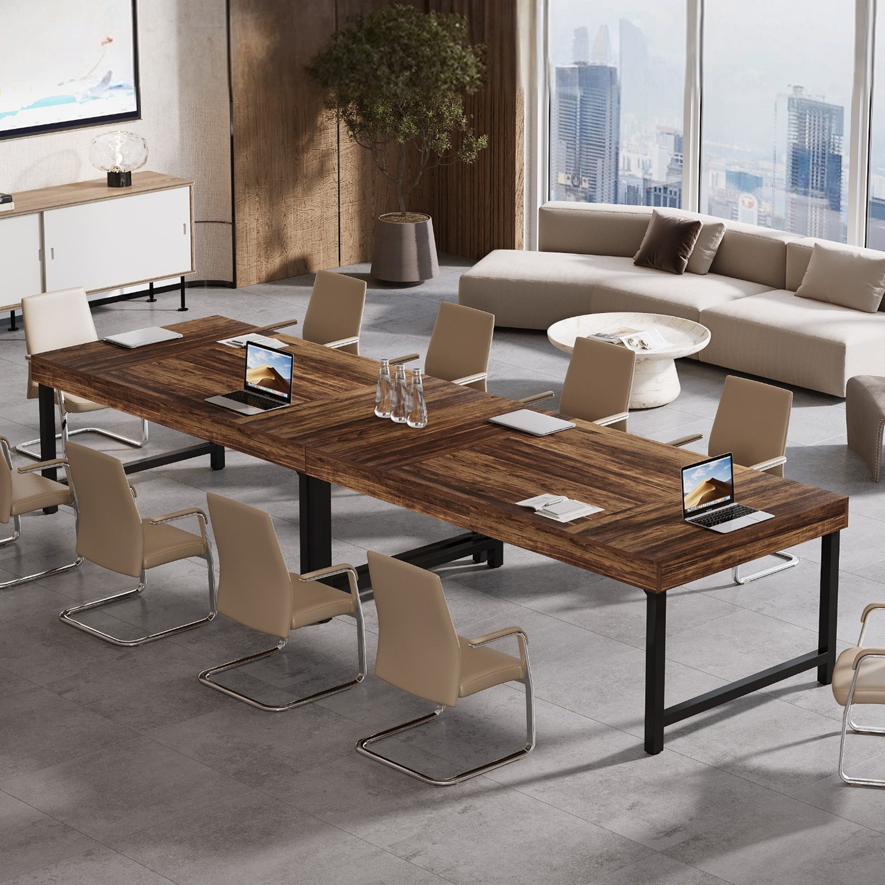 140 cm Bürotisch, einfacher Computertisch für das Home Office
