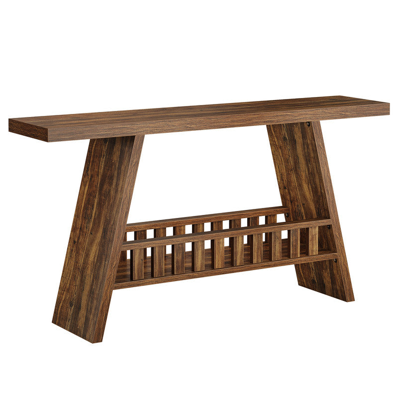 Landhaus-Konsole - 160 cm Langer schmaler Sofatisch