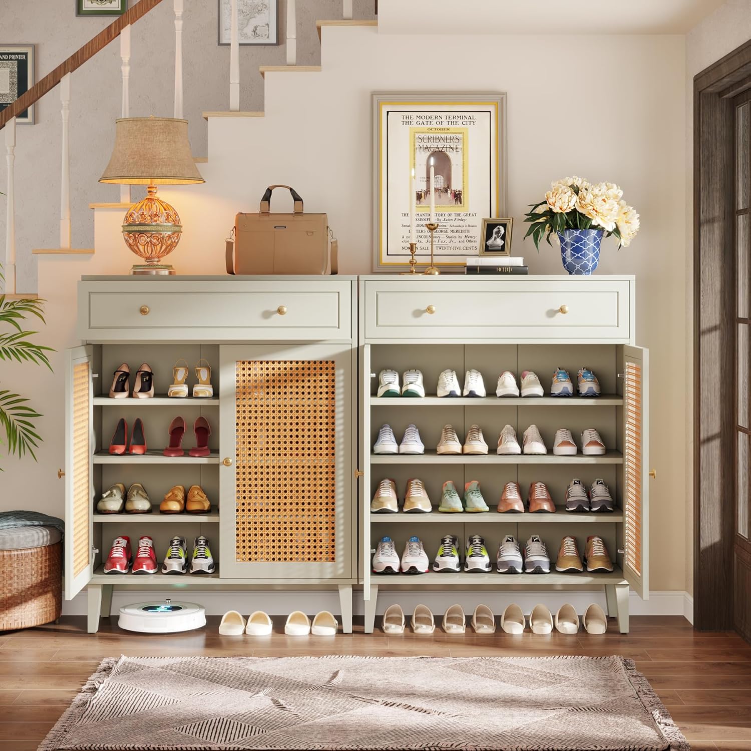 Schuhschrank_mit_T_ren_und_Schubladen_f_r_Flur_Wohnzimmer_Schlafzimmer