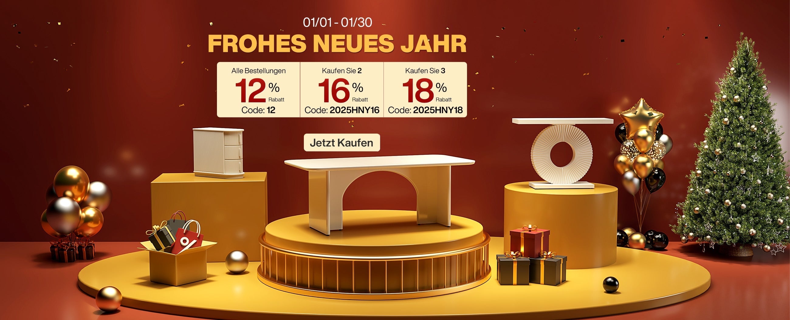 Tribesigns Neujahrsverkauf: Begrüßen Sie 2025 mit Stil