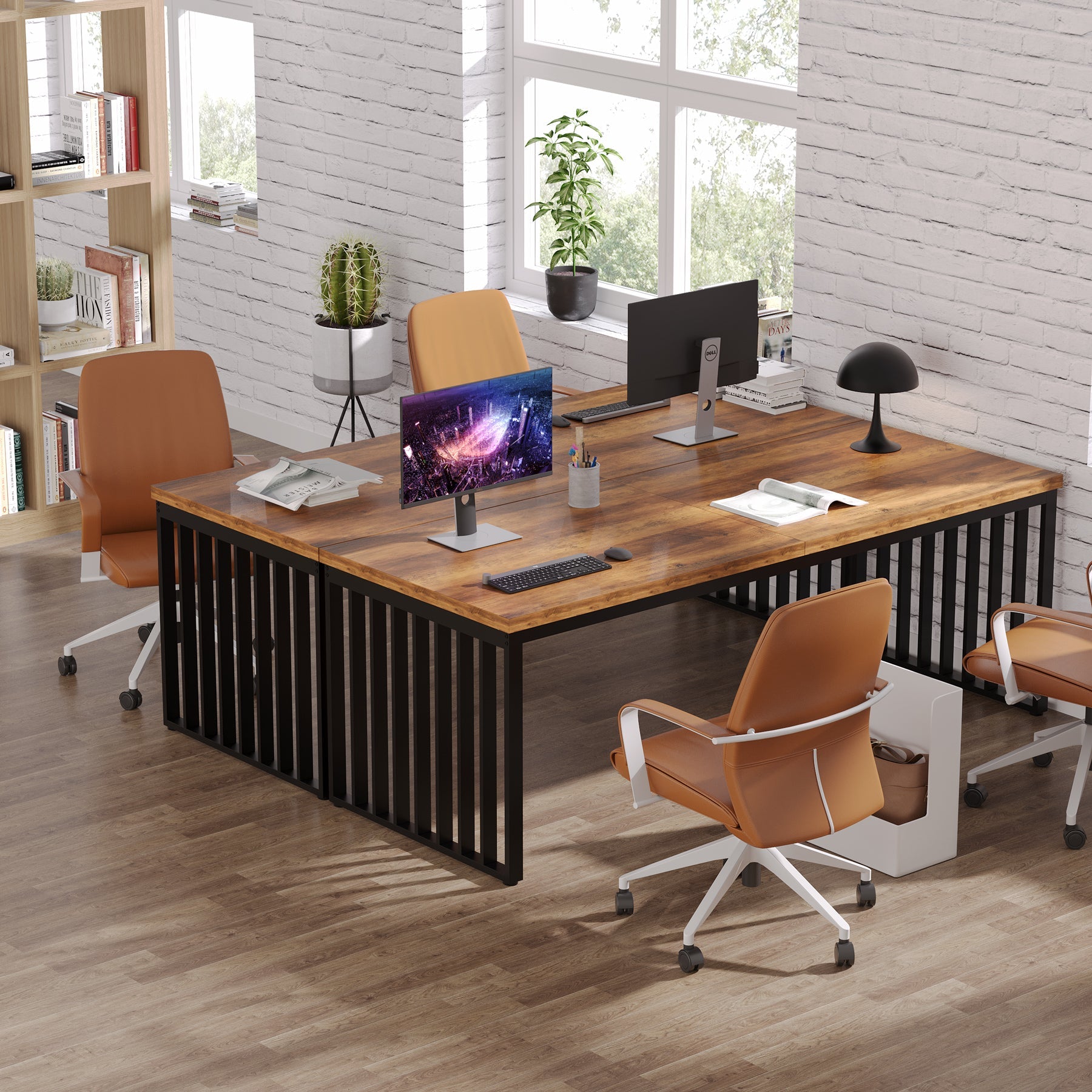 180cm Schreibtisch, Computertisch, Bürotisch, Konferenztisch