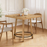 Tribesigns Quadratischer Esstisch 80×80 cm, Moderner Küchentisch für 2–4 Personen, stabiler Dining Table 3