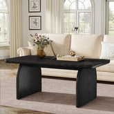 120 cm Couchtisch, Bauernhaus-Mitteltisch, niedriger Cocktail-Teetisch 3