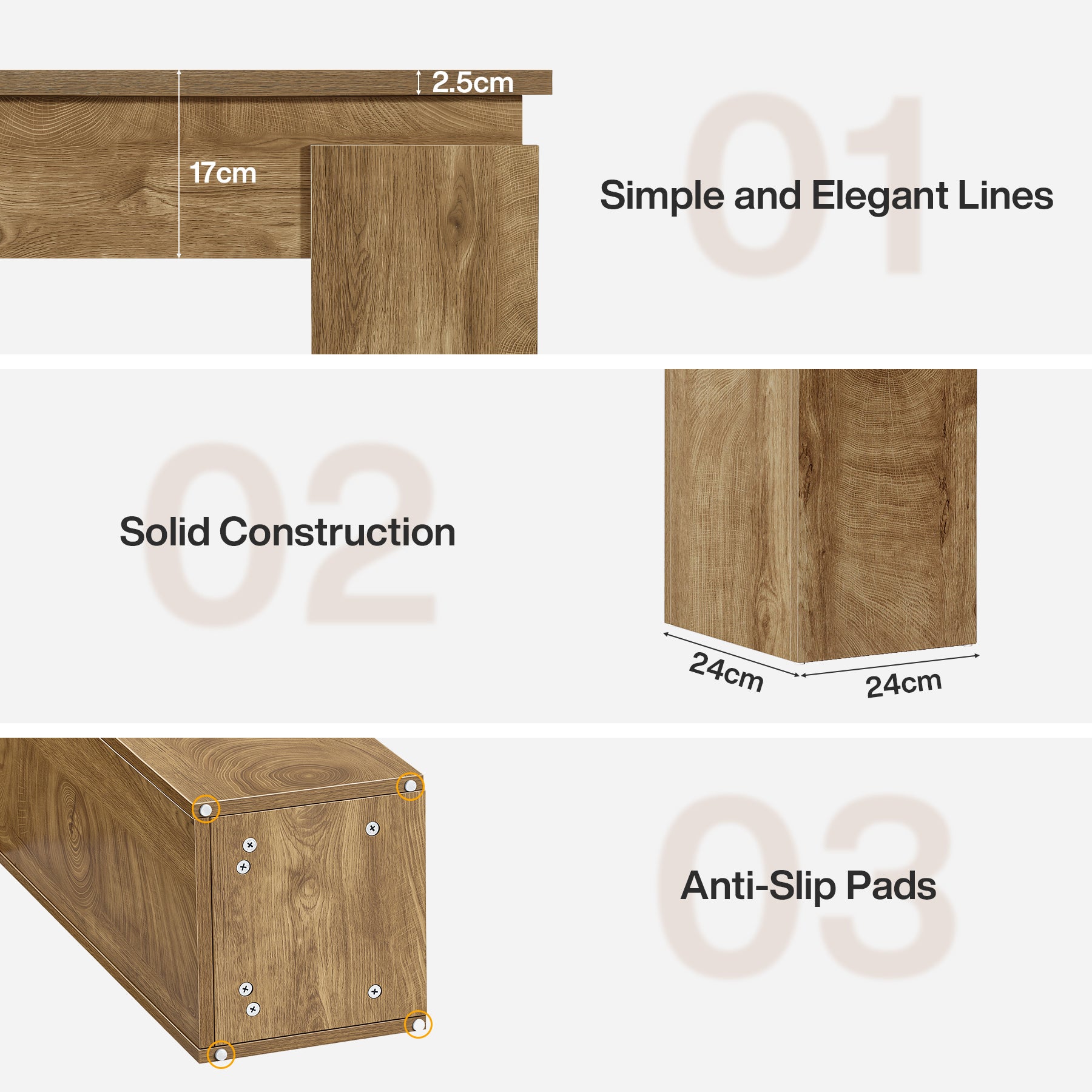 Tribesigns Konsolentisch 160 cm schmal, Flurtisch im Landhausstil hinter Sofa mit Ablage