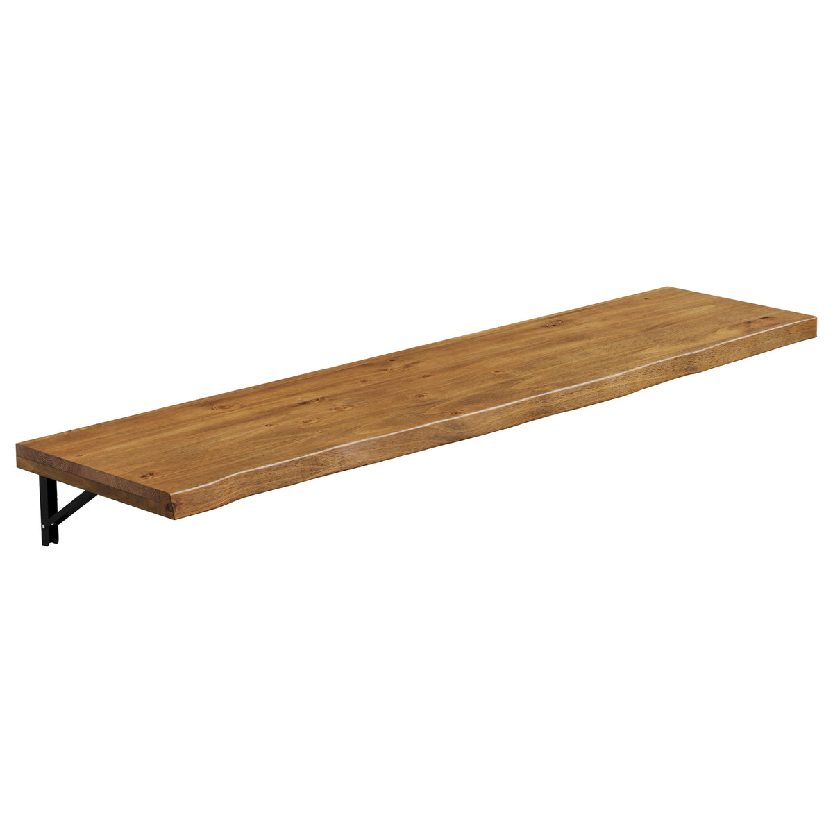 Tribesigns Wandklapptisch 160 cm aus Kiefernholz, klappbar mit Metallhalterungen