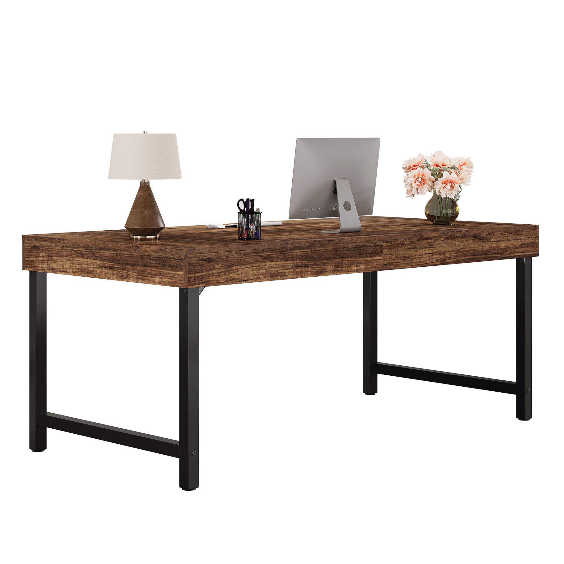 140 cm Bürotisch, einfacher Computertisch für das Home Office