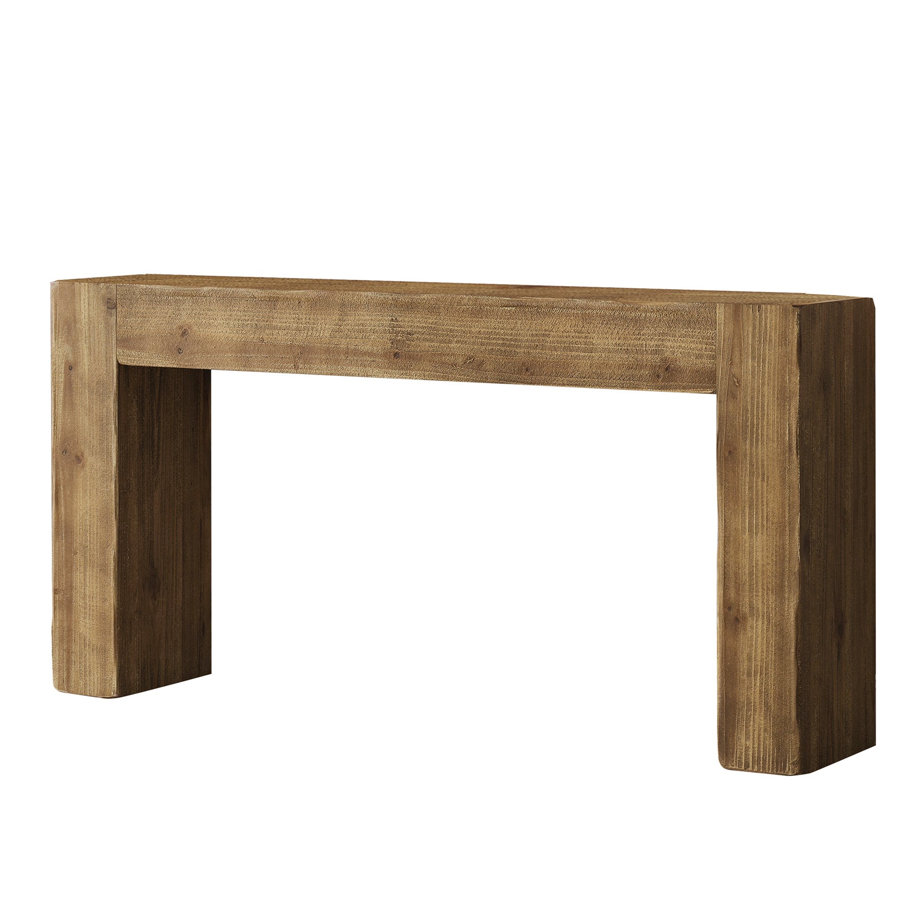 Tribesigns 160 cm Massivholz Konsolentisch im Landhausstil, langer Flurtisch für Eingangsbereich & Wohnzimmer