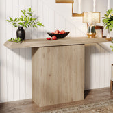 105cm Konsolentisch, Eingangstisch, Sofatisch aus Holz im Landhausstil 3