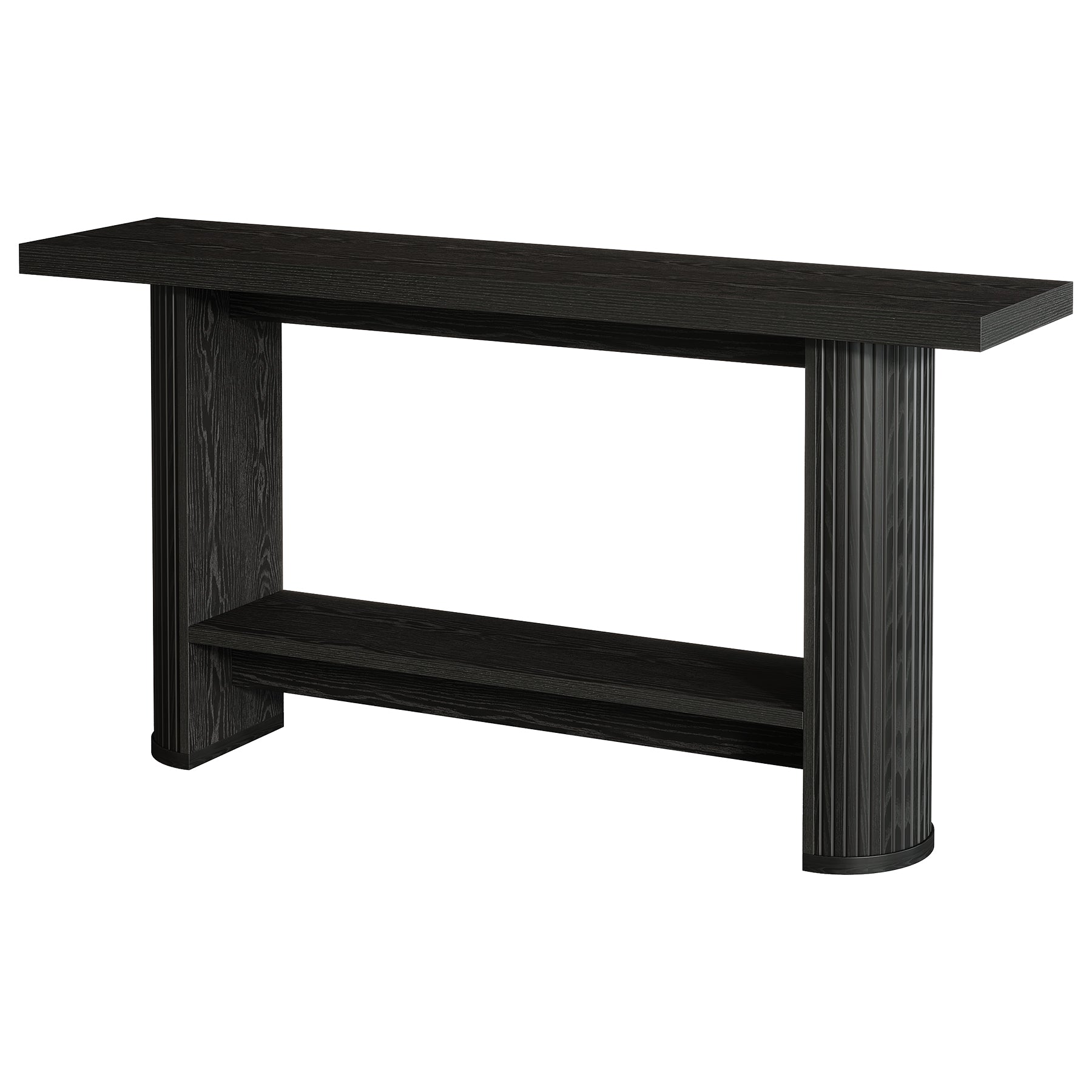 140cm Landhaus-Konsolentisch - Schmaler Tisch für Flur & Couch