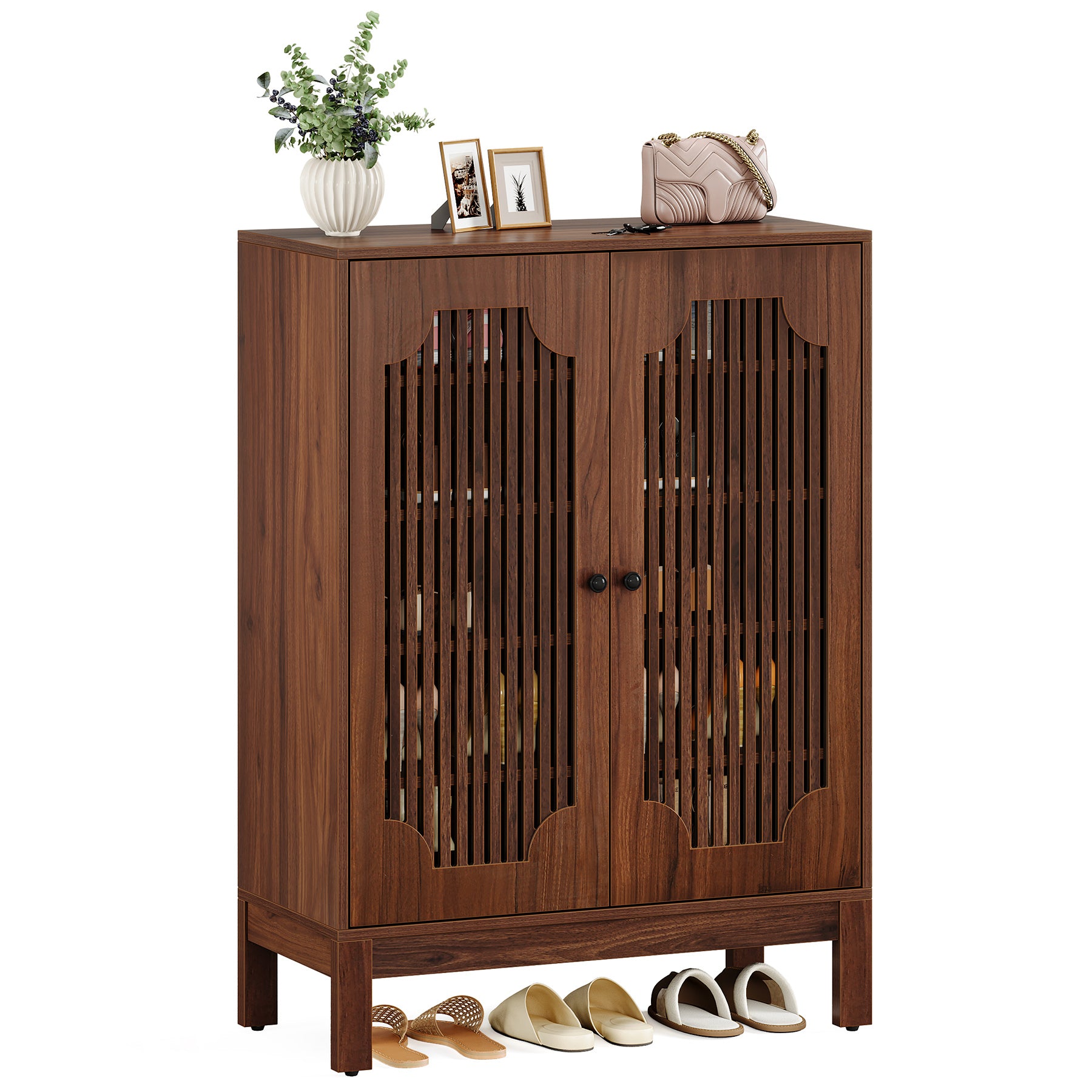 Schuhschrank für 20 Paar Schuhe, 6-stufiger Schuhaufbewahrungs-Organizer