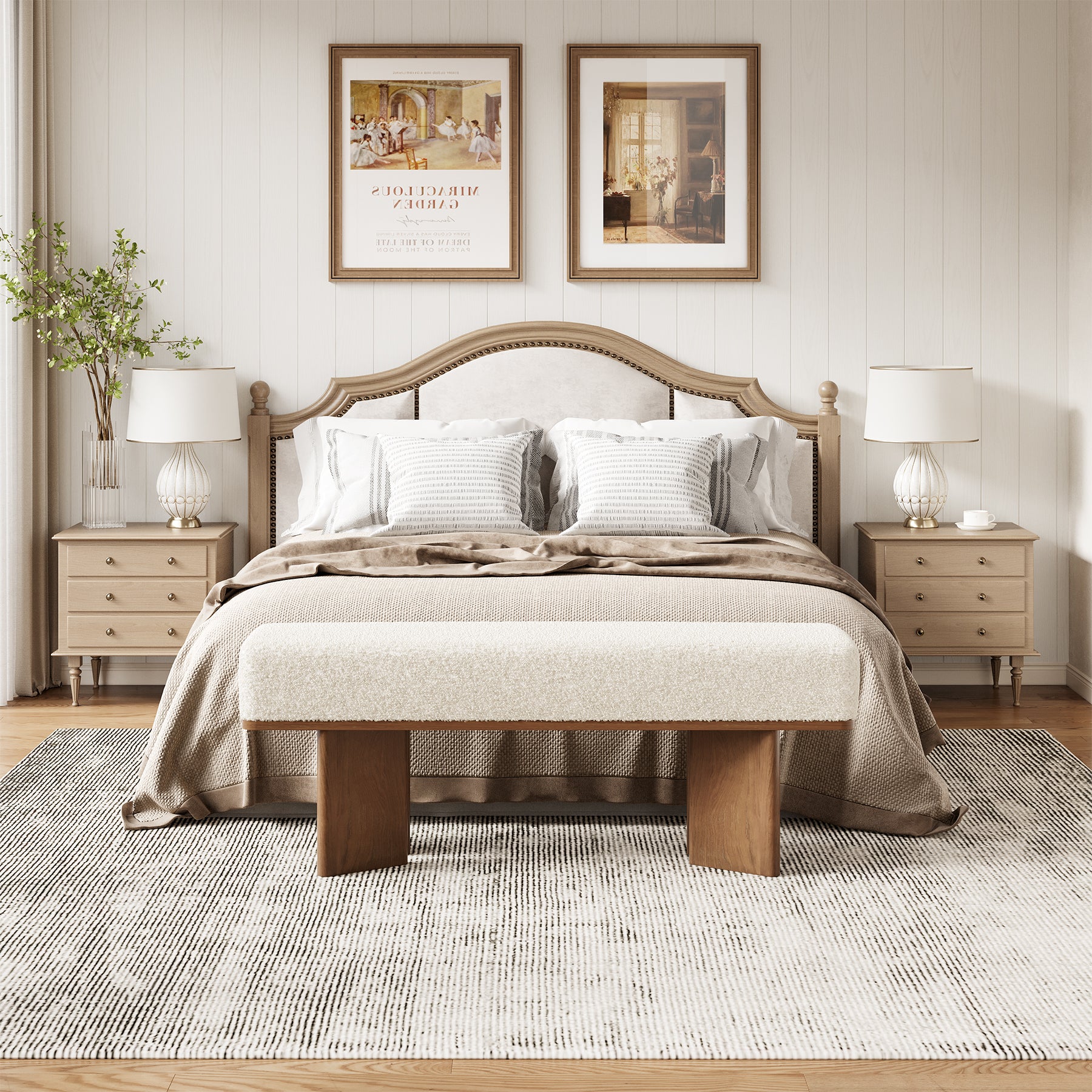 120 cm Aufbewahrungsbank mit Kissen, Gepolsterte Sitzbank für Eingangsbereich & Schlafzimmer