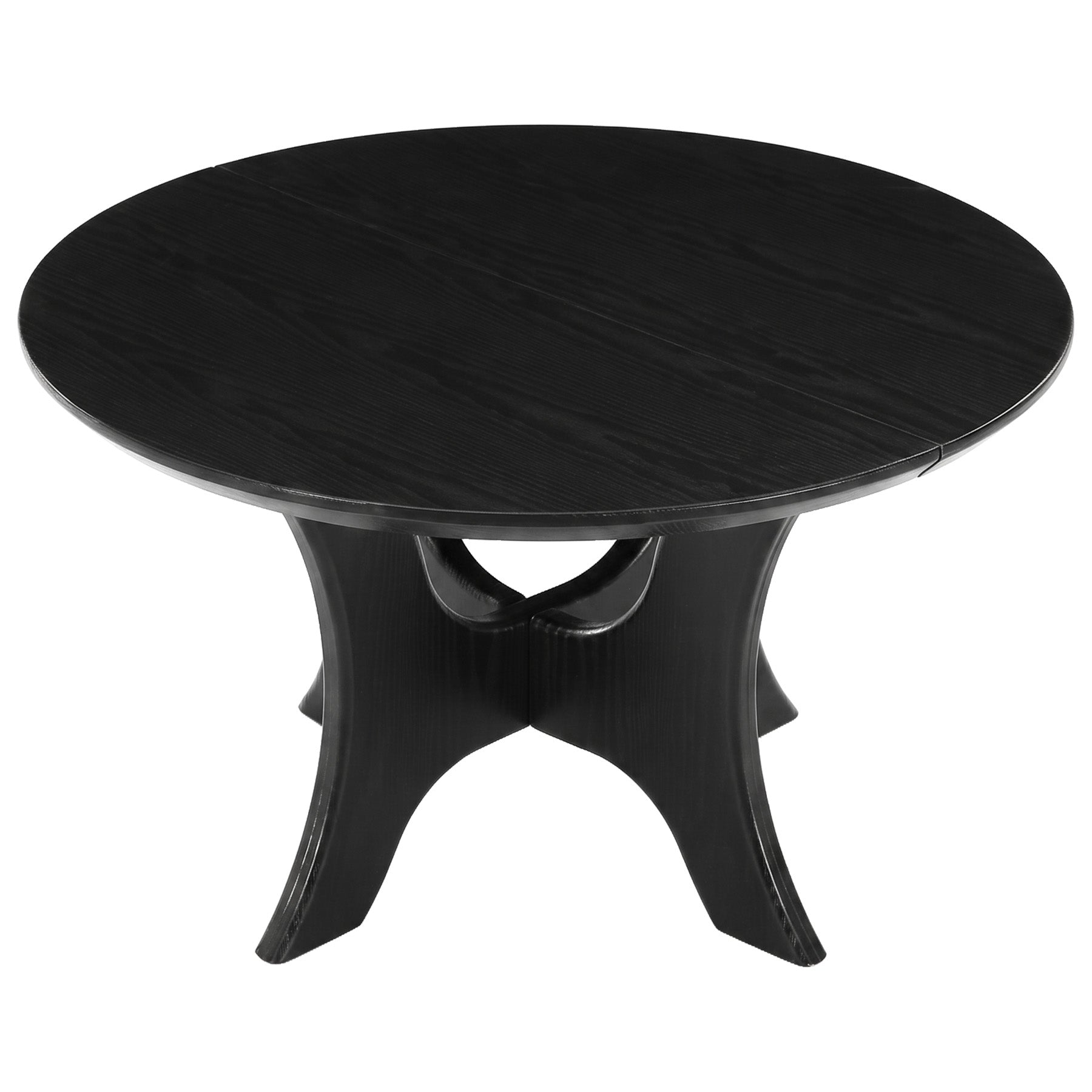Tribesigns Runder Couchtisch 79 cm, Moderner Wohnzimmertisch mit stabilem Kreuzgestell
