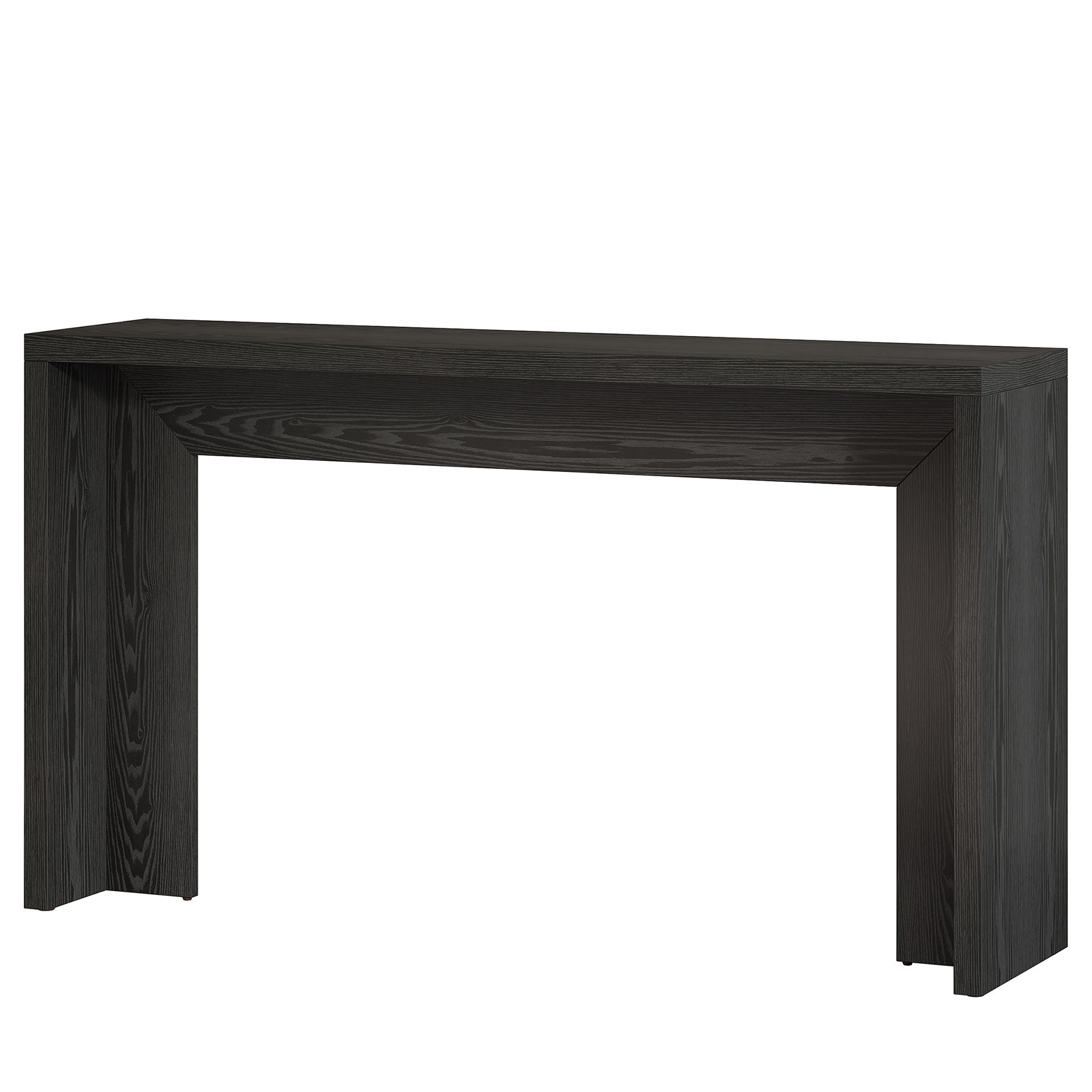 140 cm Rustikaler Konsolentisch, Bauernhaus-Sofatisch, Flurtisch