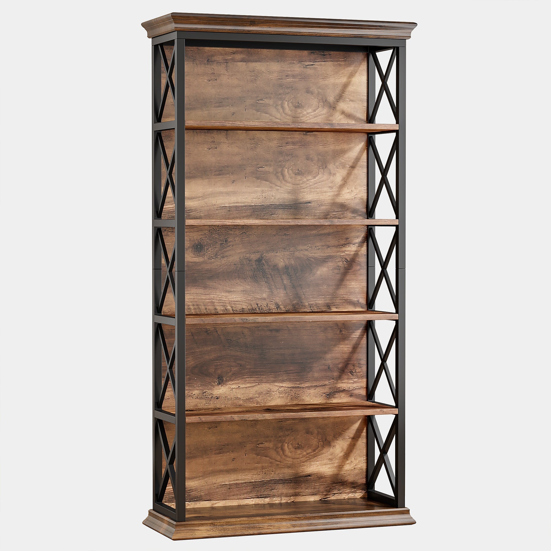 6-Tier Bookshelf, 70.87" Etagere Bookcase for Home Office Tribesigns
