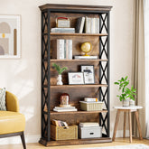 6-Tier Bookshelf, 70.87" Etagere Bookcase for Home Office Tribesigns 3