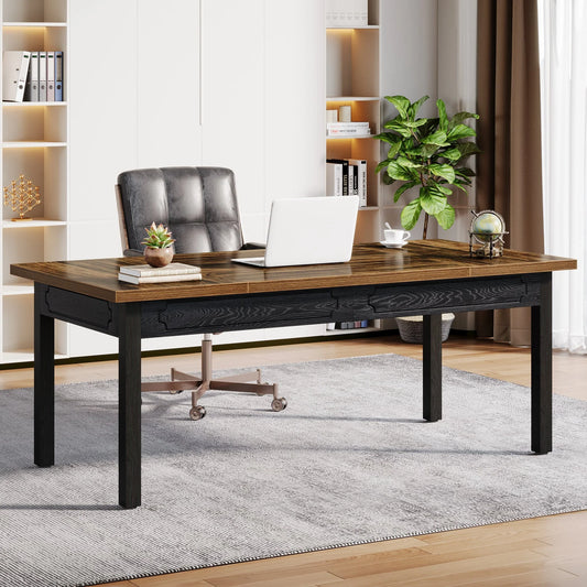 160cm Chefschreibtisch, moderner Computertisch, Büroschreibtisch
