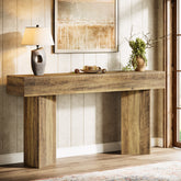 Langer Konsolentisch 160 cm, schmaler Akzenttisch hinter der Couch 3