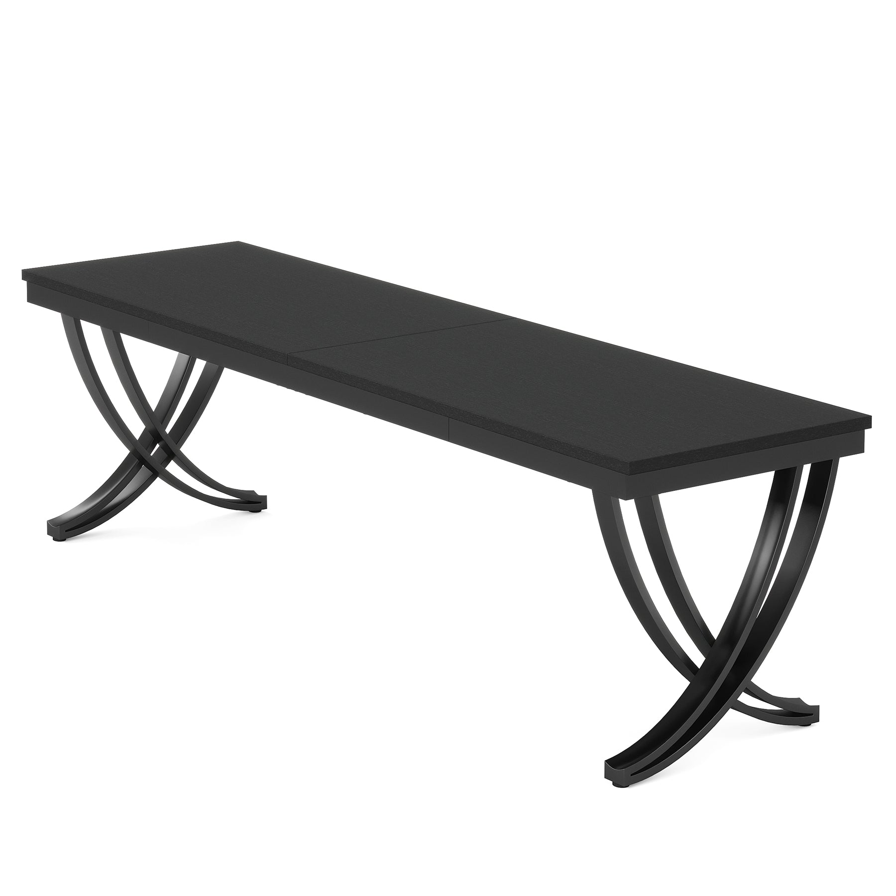 200 cm Doppelter Langer Schreibtisch, Schreibtisch, Computertisch, für Home Office