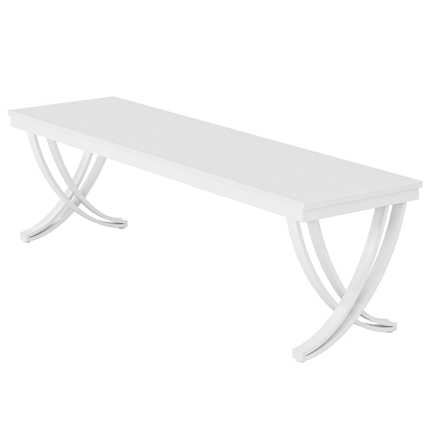 200 cm Doppelter Langer Schreibtisch, Schreibtisch, Computertisch, für Home Office