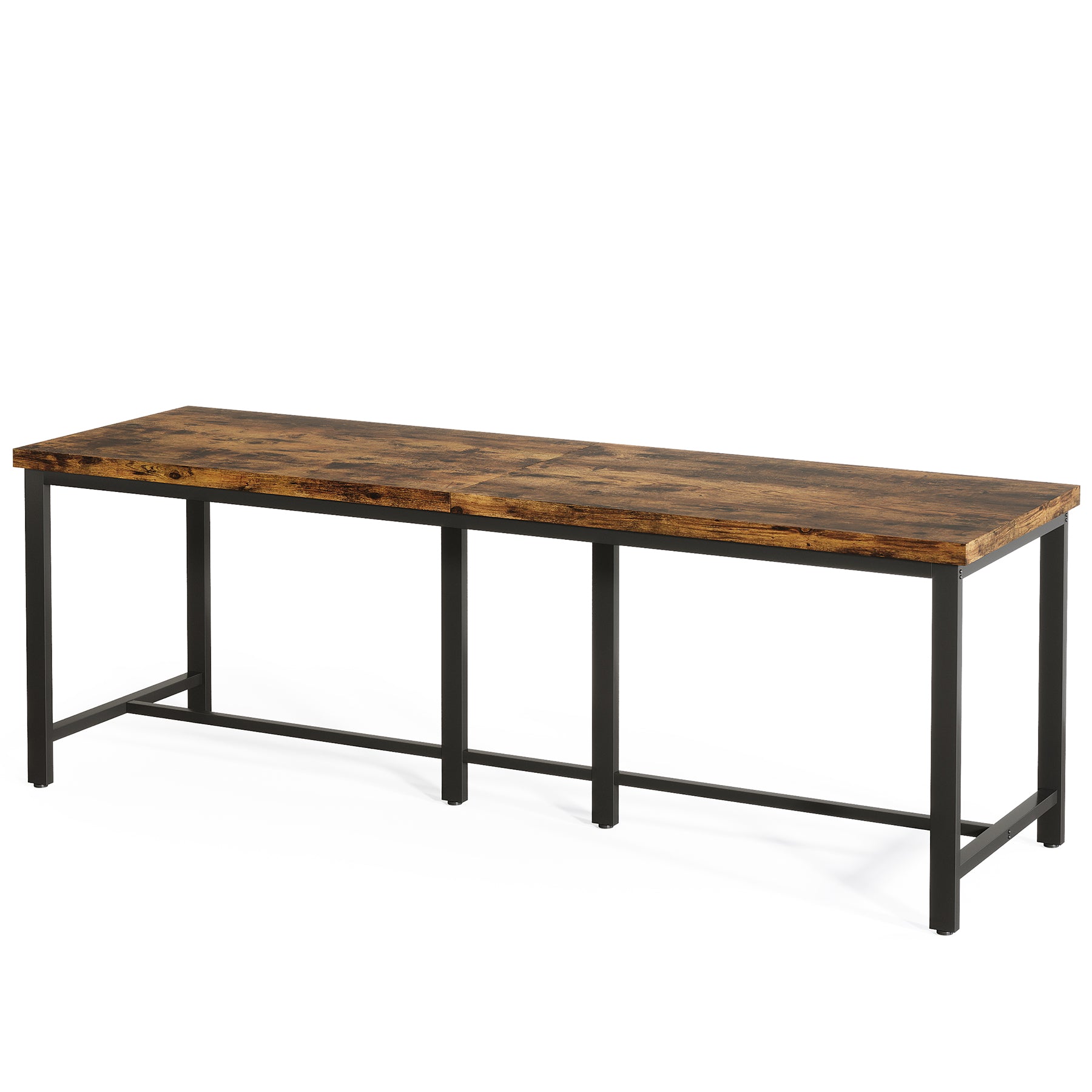 Doppelschreibtisch, Bürotisch für Arbeitszimmer, Schlafzimmer, Home Office