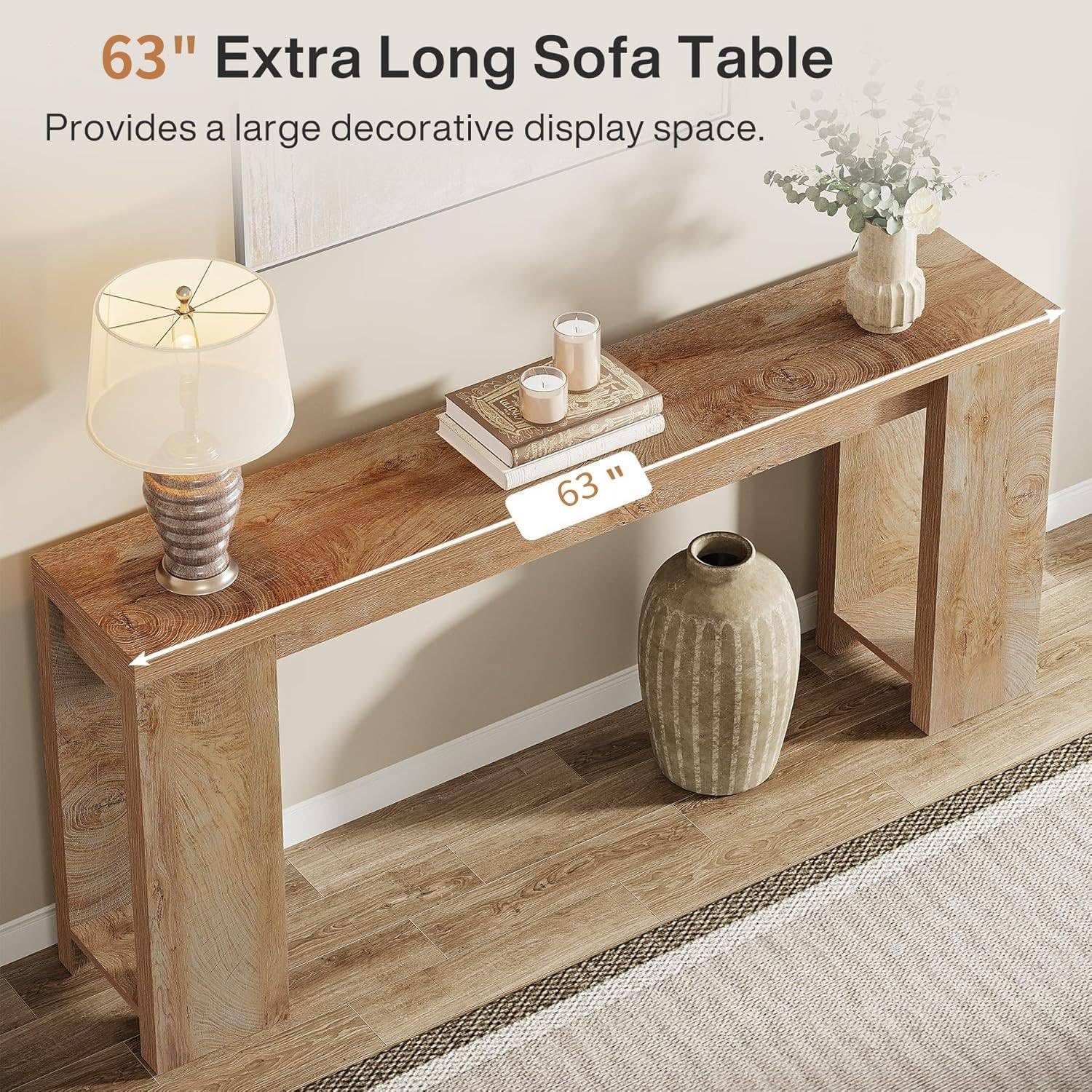 Tribesigns Konsolentisch, 160 cm, Beistelltisch, Flurtisch