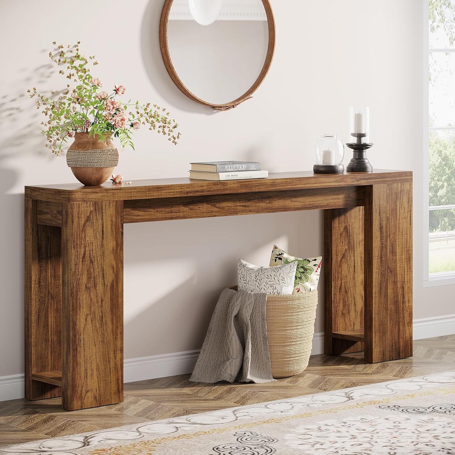Tribesigns Konsolentisch, 160 cm, Beistelltisch, Flurtisch