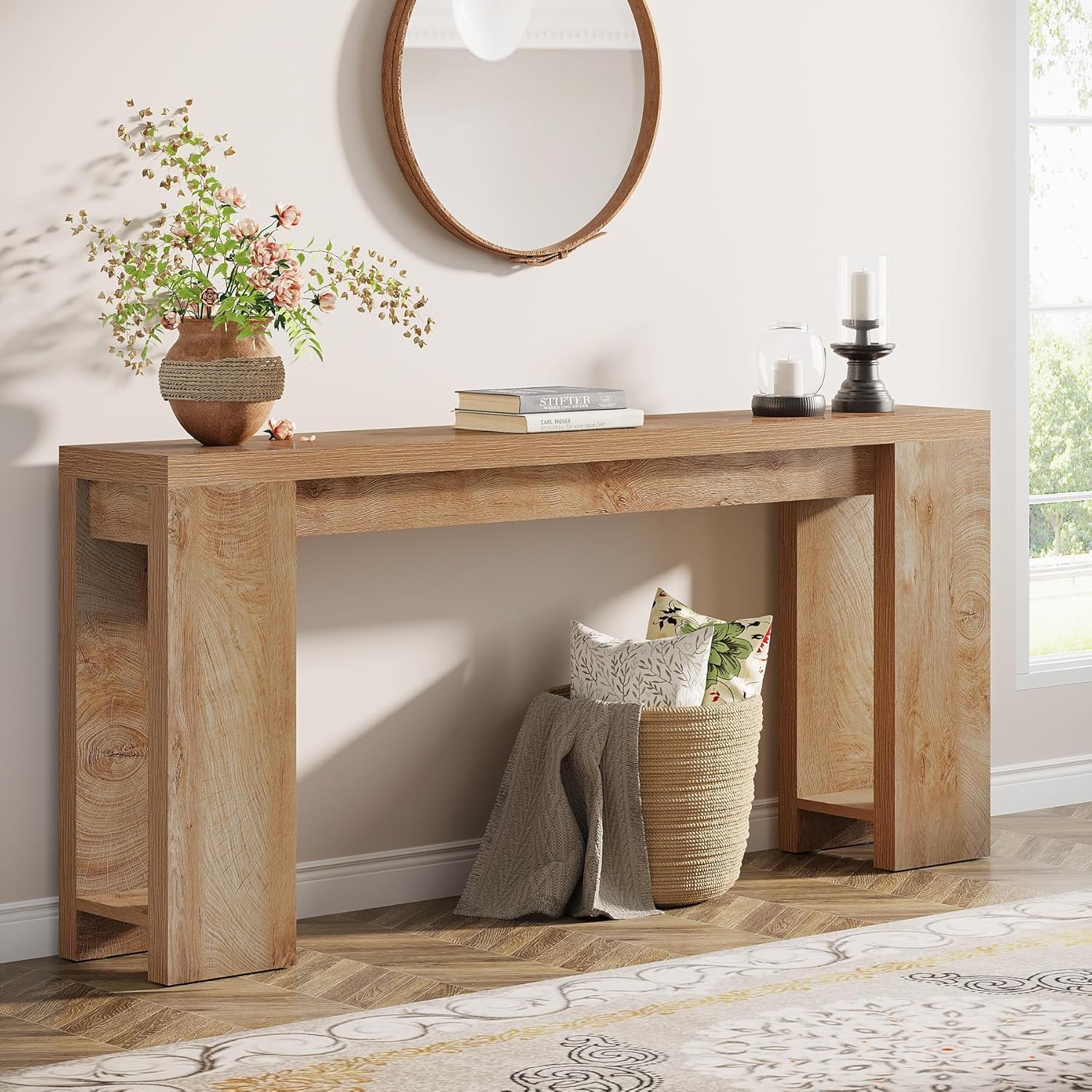Tribesigns Konsolentisch, 160 cm, Beistelltisch, Flurtisch