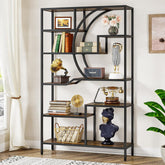 175 cm hohes industrielles 6-stöckiges Bücherregal 3
