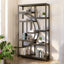 Freistehendes Bücherregal, 175 cm Etagere-Bücherregal mit 9 offenen Regalen