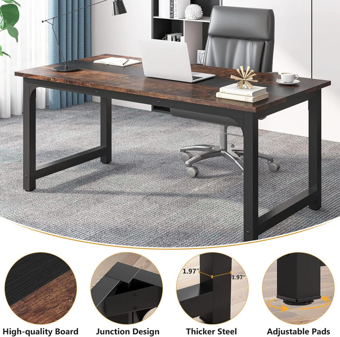 Moderner Computertisch Studie Schreibtisch Arbeitsplatz für Home Office