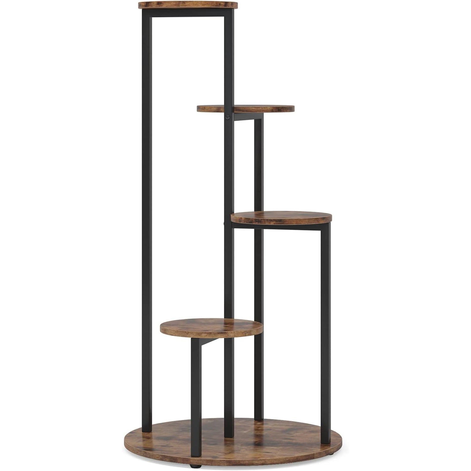 Pflanzenständer für den Innenbereich,  mit Metallrahmen für Balkon, Garten, Terrasse