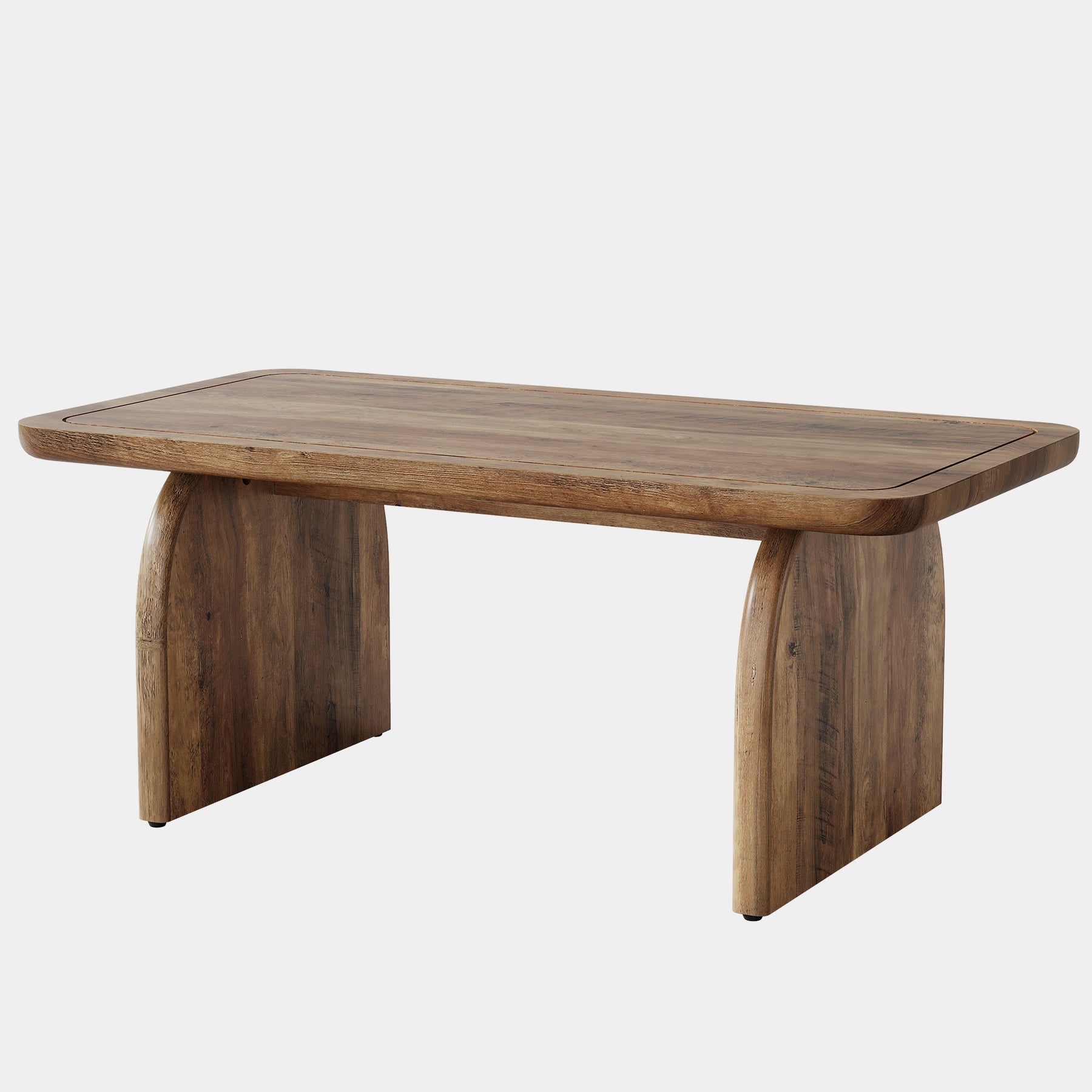 120 cm Couchtisch, Bauernhaus-Mitteltisch, niedriger Cocktail-Teetisch